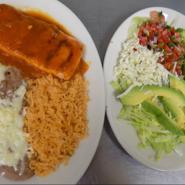 Salmon a la Mexicana.